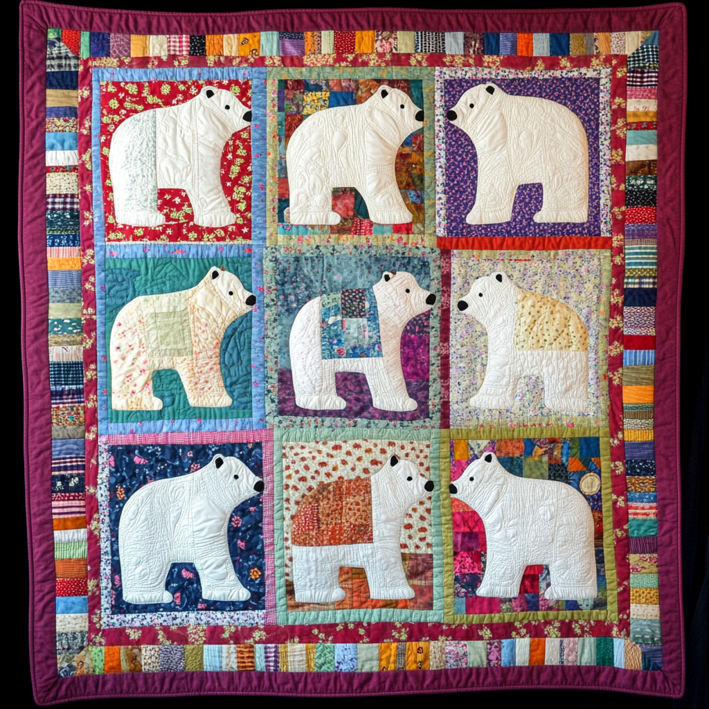 Polar Bear DAI190824056 Quilt Blanket