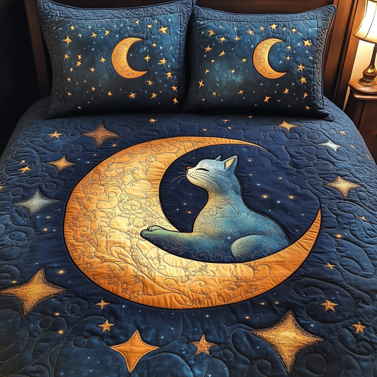 Celestial Cat DAI301224218 Quilt Bedding Set