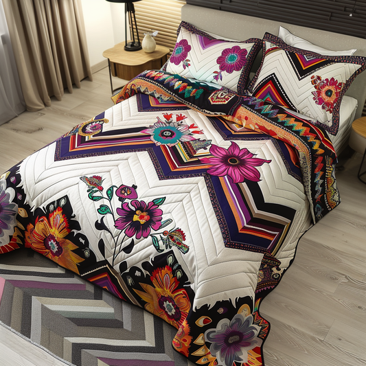 Flower TAI170724069 Quilt Bedding Set