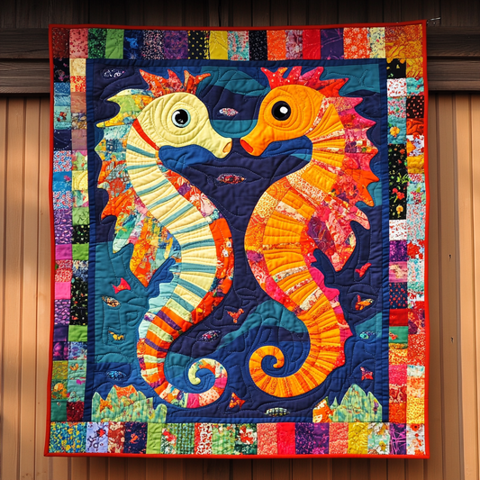 Seahorse DAI26102467 Quilt Blanket