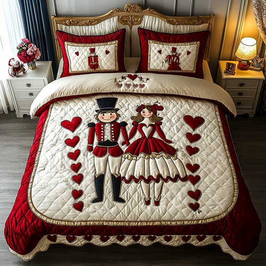 Valentine Nutcracker DAI150125295 Quilt Bedding Set