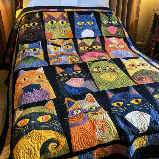 Cat TAI040724011 Quilt Blanket