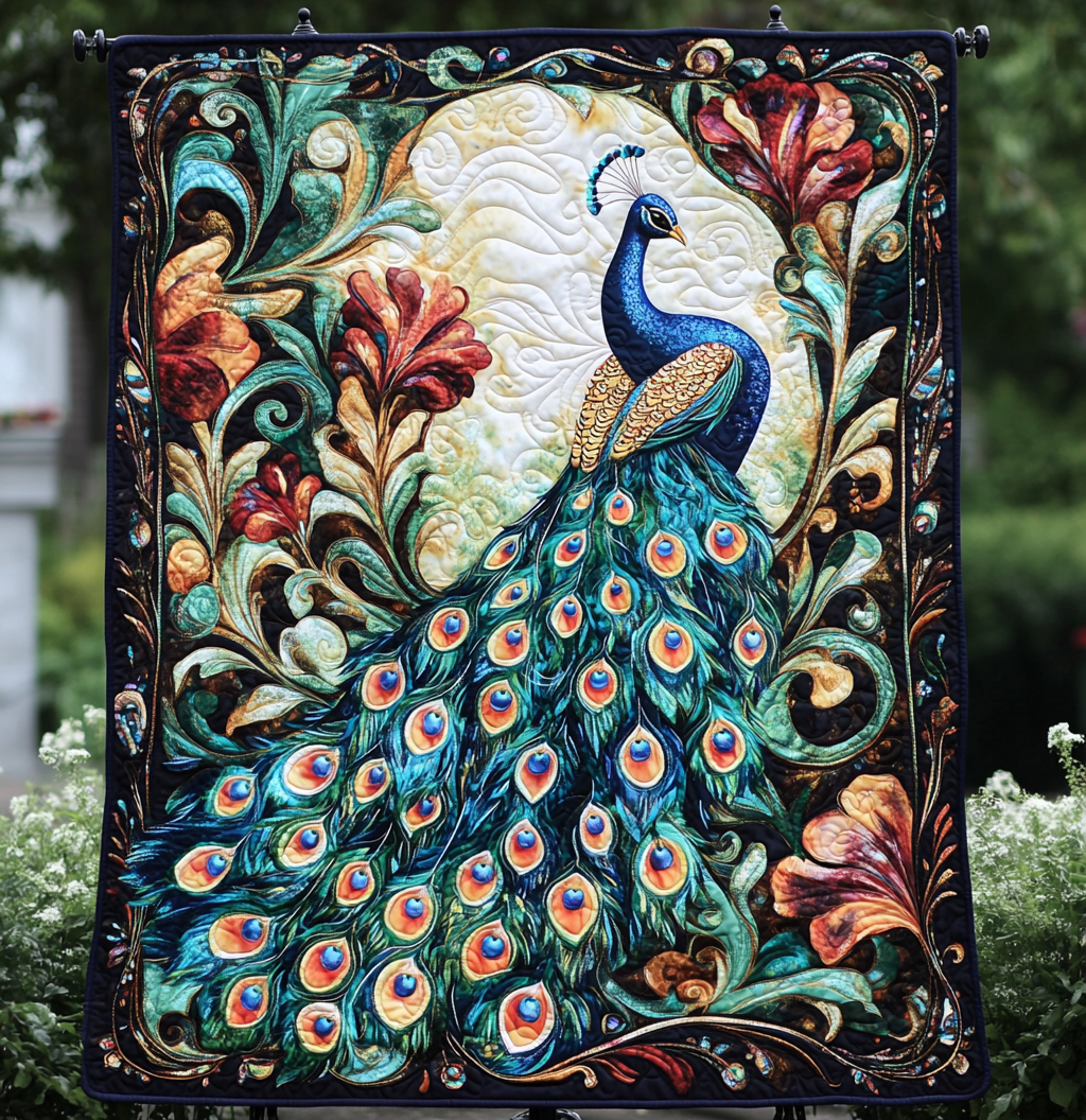 Peacock DAI190225014 Quilt Blanket