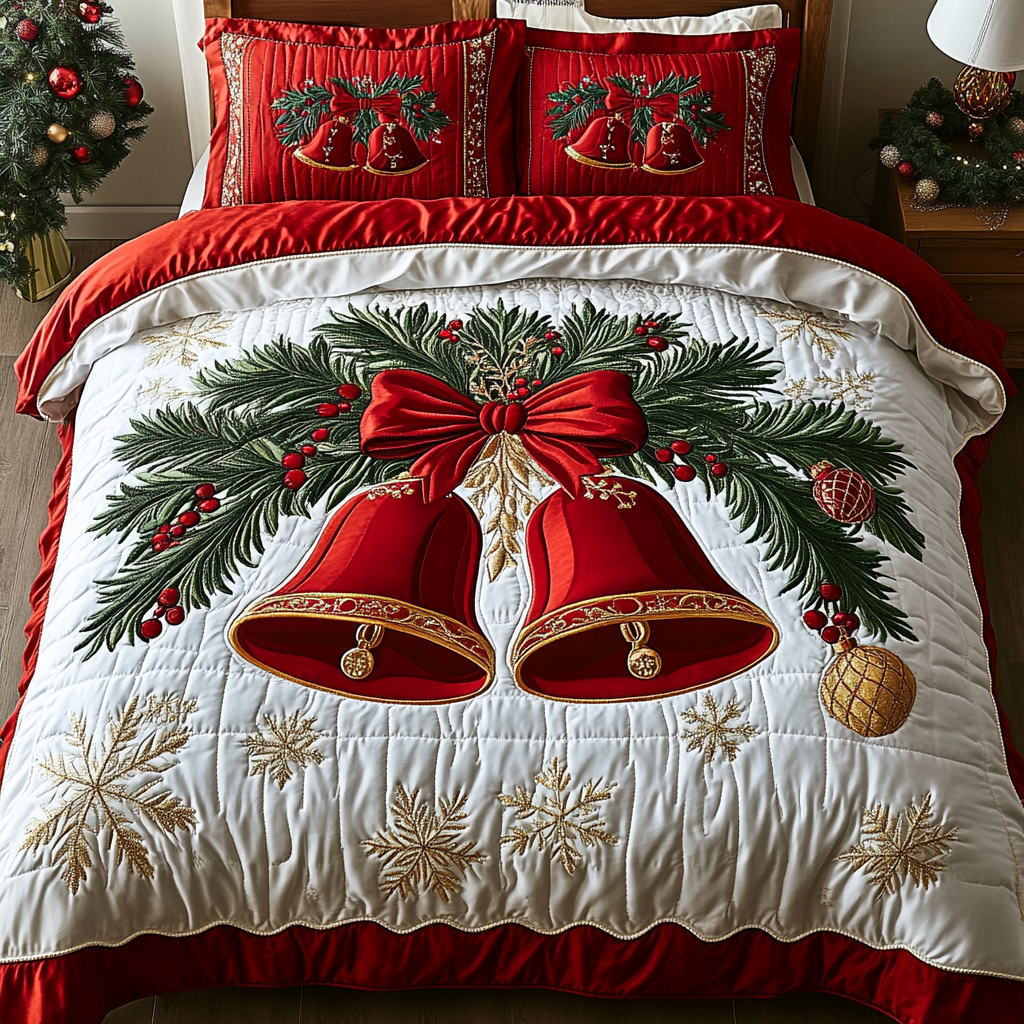 Jingle Bell TAI141124118 Quilt Bedding Set