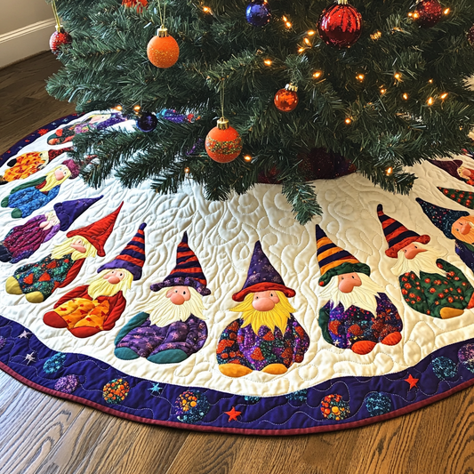 Halloween Gnome DAI230924063 Quilted Tree Skirt