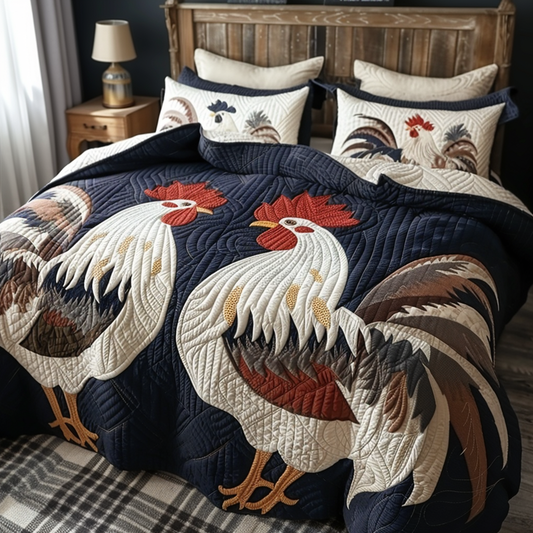 Chicken TAI100724067 Quilt Bedding Set