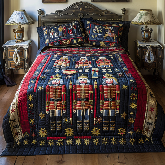 Christmas Nutcracker TAI251124061 Quilt Bedding Set