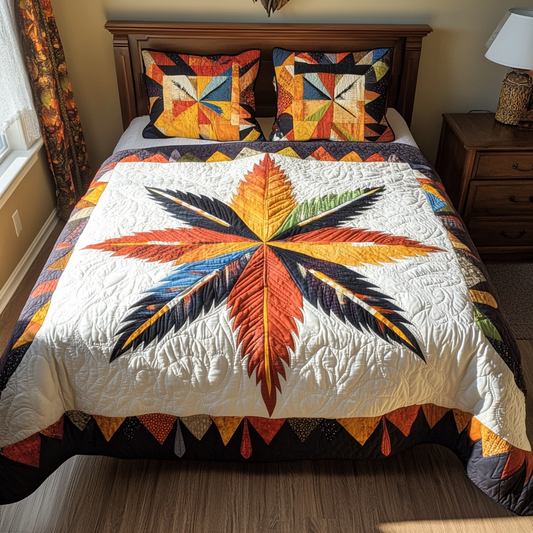 Native American Feather Star DAI171224210 Quilt Bedding Set