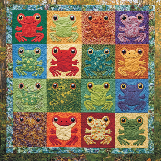 Frog DAI221024061 Quilt Blanket