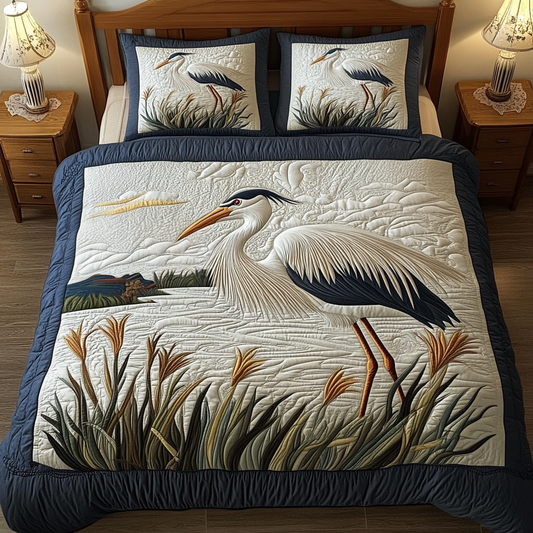 Heron DAI040225311 Quilt Bedding Set