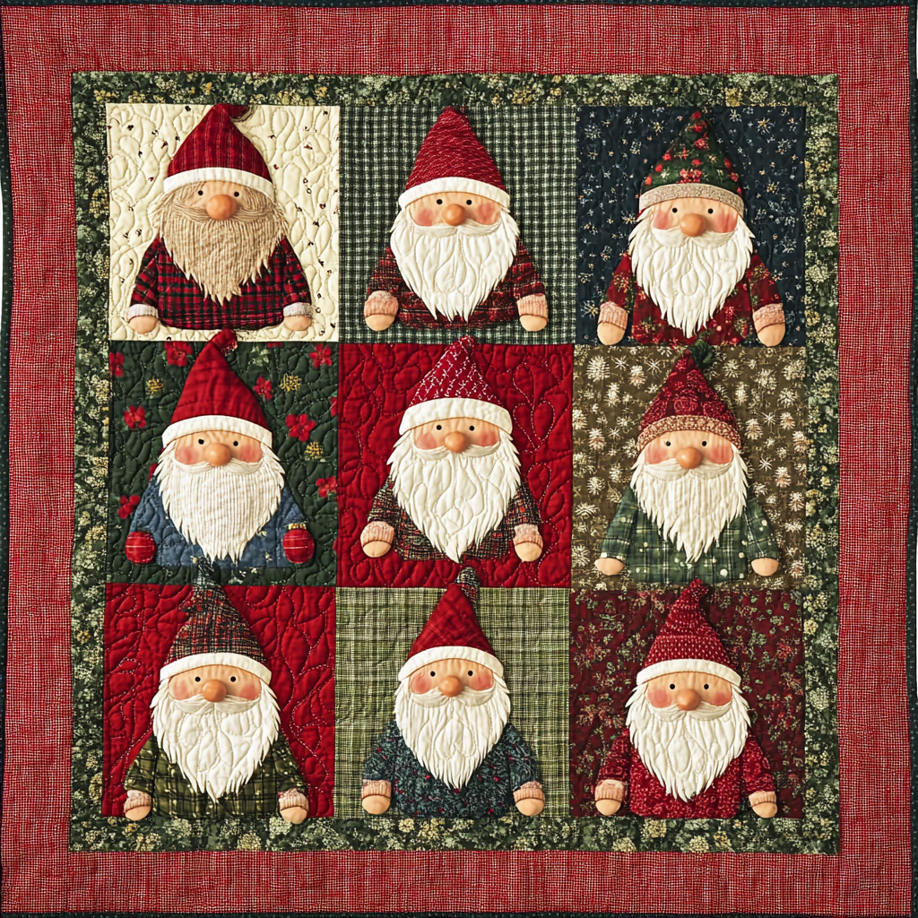 Christmas Santa TAI260924103 Quilt Blanket