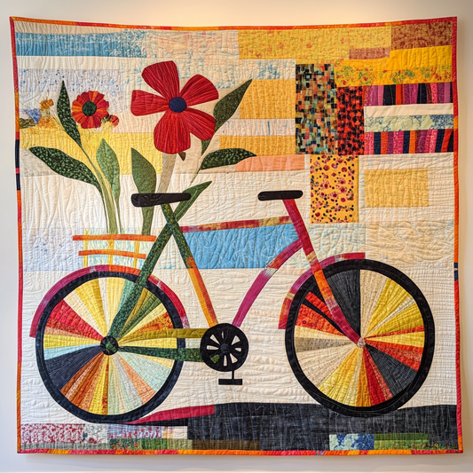 Bicycle DAI221024250 Quilt Blanket