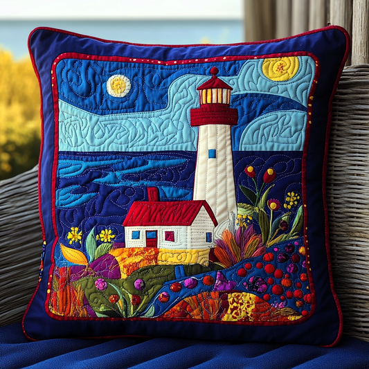 Lighthouse DAI26102414 Quilted Pillow Case