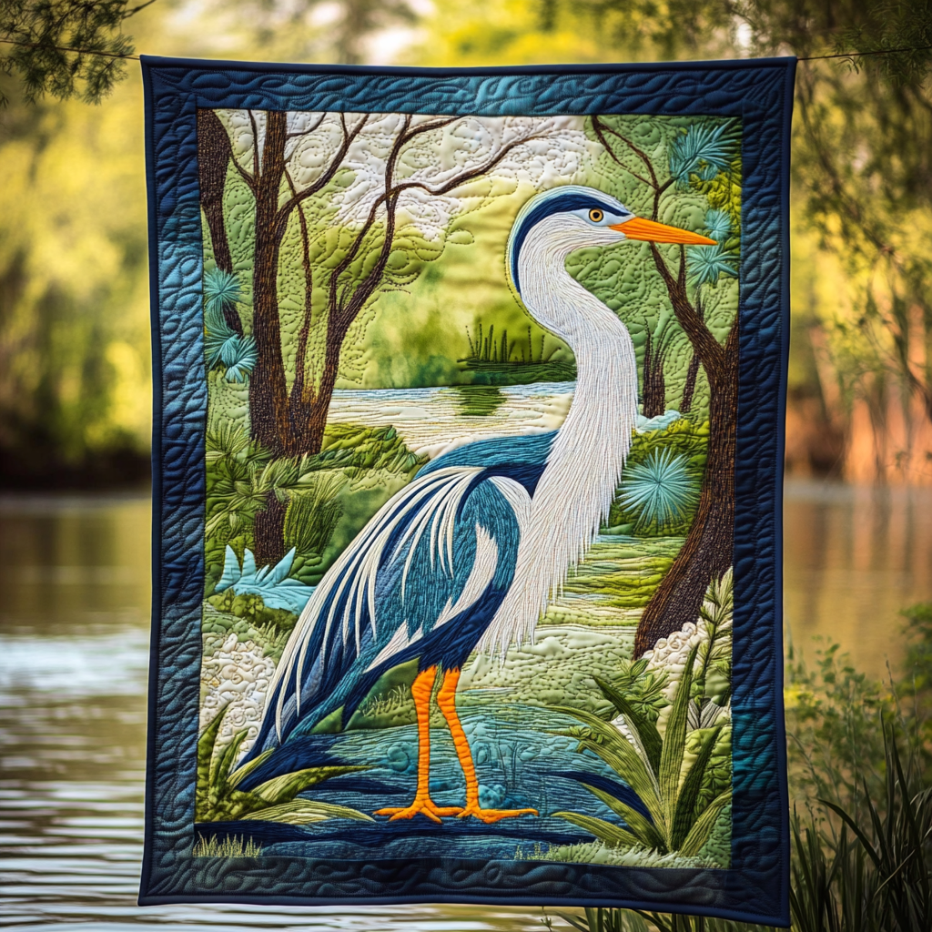 Heron DAI040225165 Quilt Blanket