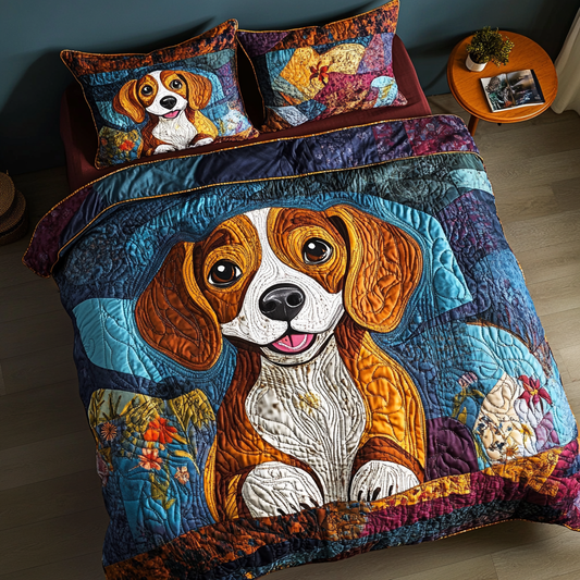 Beagle TAI181024311 Quilt Bedding Set