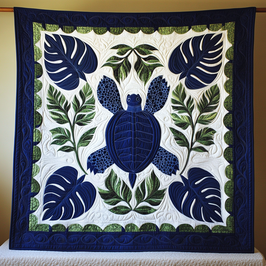 Hawaiian Turtle DAI040225072 Quilt Blanket