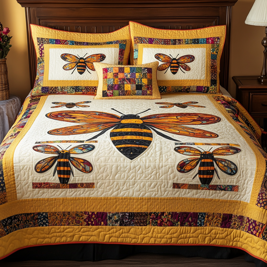 Bee DAI280824200 Quilt Bedding Set