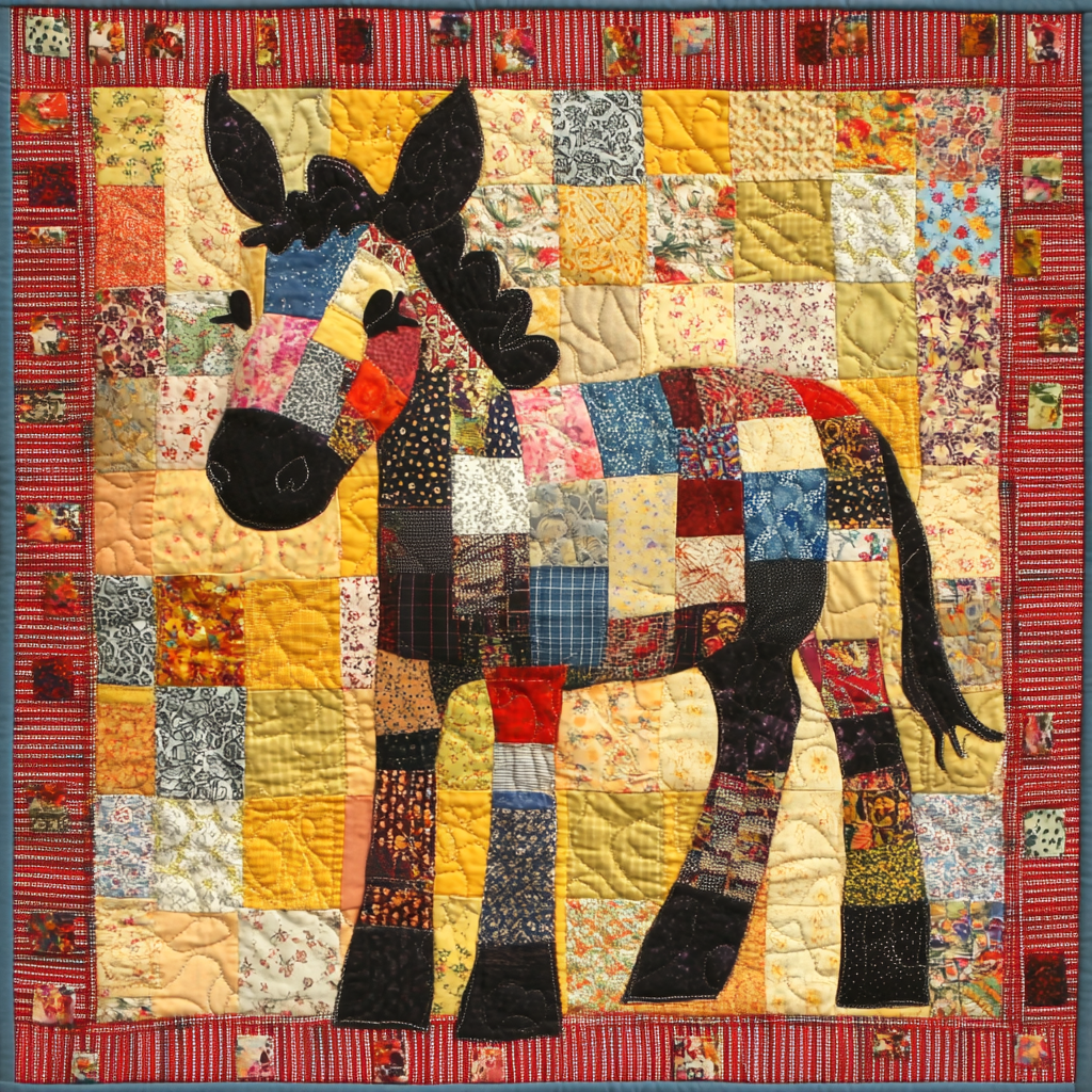 Donkey DAI221024241 Quilt Blanket