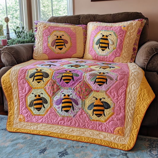 Bee DAI190824344 Quilt Bedding Set