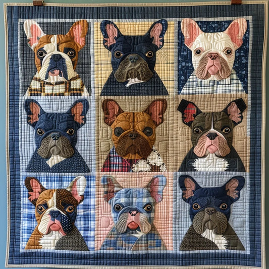 French Bulldog TAI240424108 Quilt Blanket