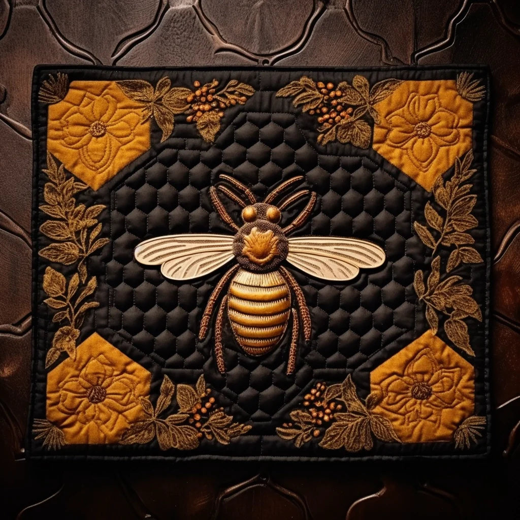 Bee TAI080324102 Quilted Placemats – Alpha Quilt