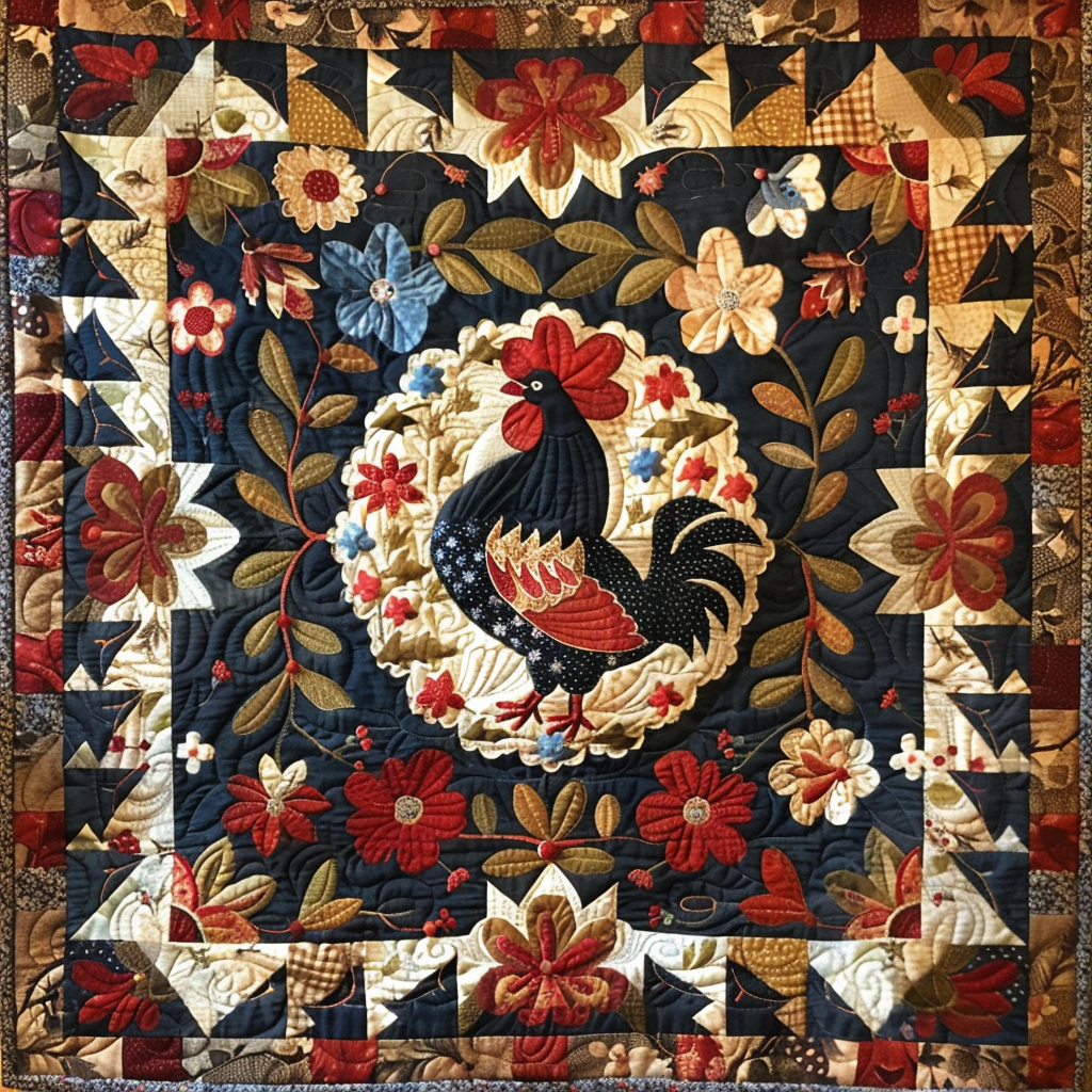 Chicken TAI100724012 Quilt Blanket