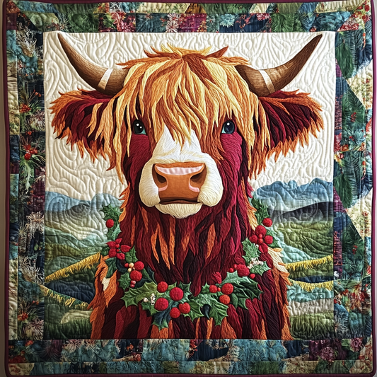 Highland Cow DAI181124047 Quilt Blanket