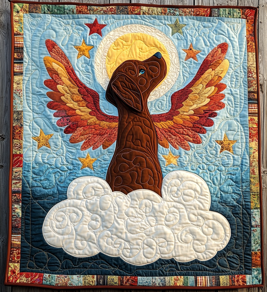 Dog Angel DAI150125100 Quilt Blanket