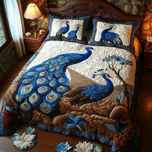 Peacock DAI301224272 Quilt Bedding Set