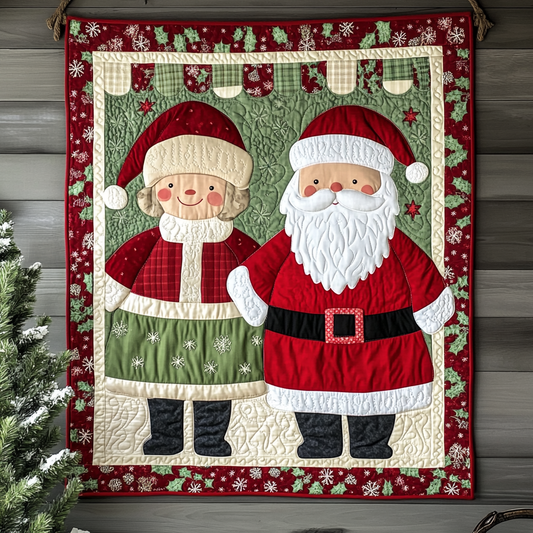 Mr And Mrs Claus DAI111124521 Quilt Blanket