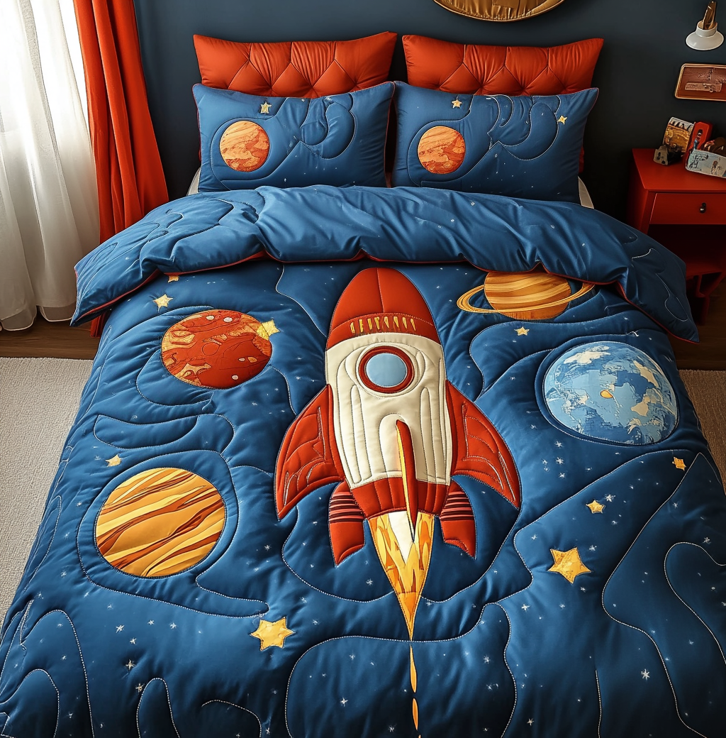 Rocket DAI301224259 Quilt Bedding Set