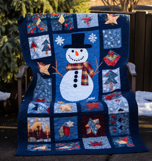 Snowman TAI14112315 Quilt Blanket