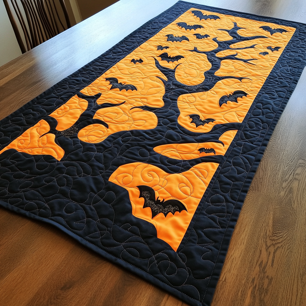 Halloween TAI040924366 Quilted Table Runner