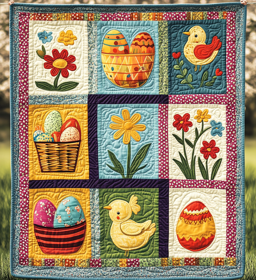 Easter DAI150125103 Quilt Blanket