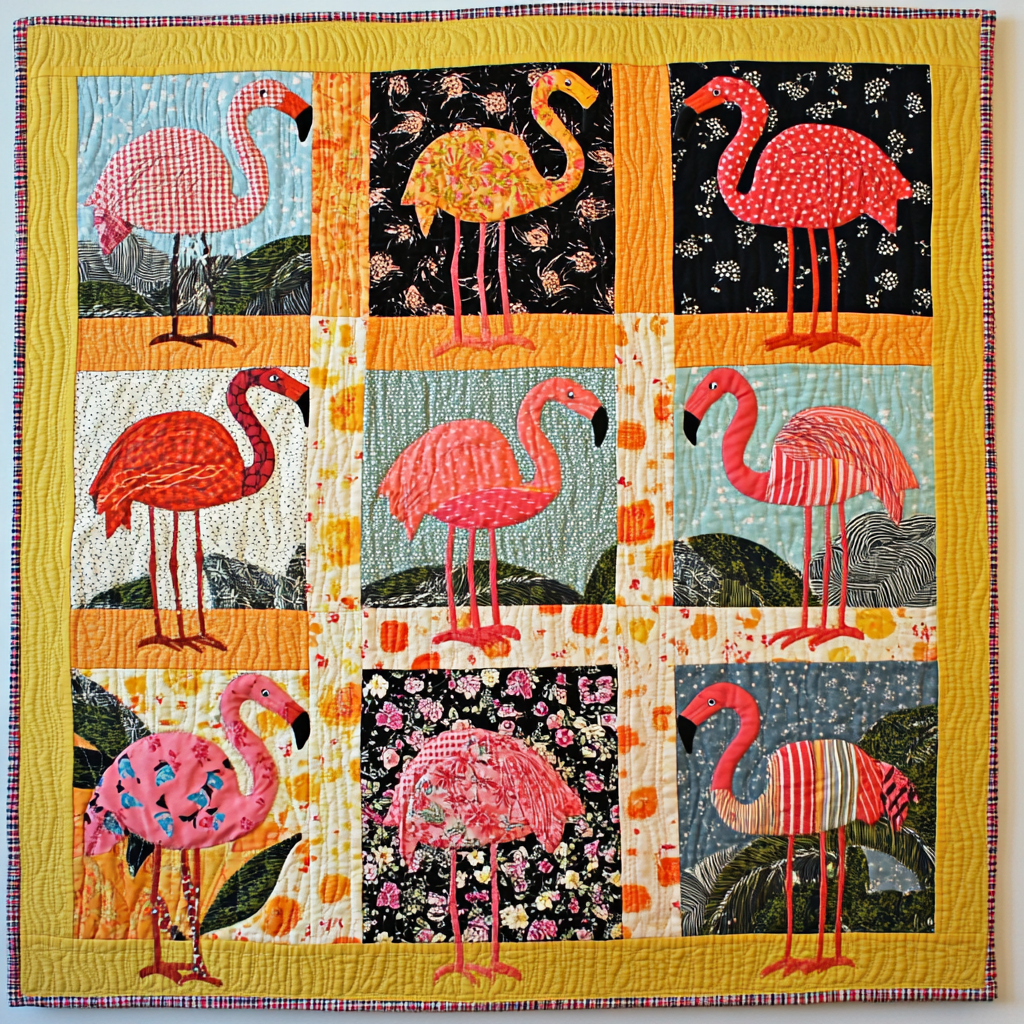 Flamingo DAI130824031 Quilt Blanket