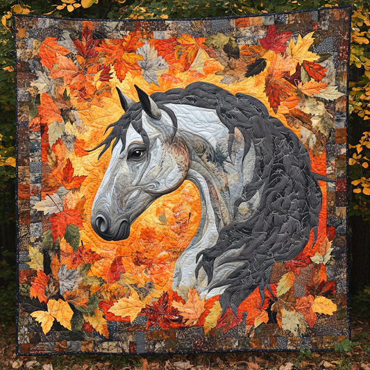 Autumn Horse DAI200125173 Quilt Blanket
