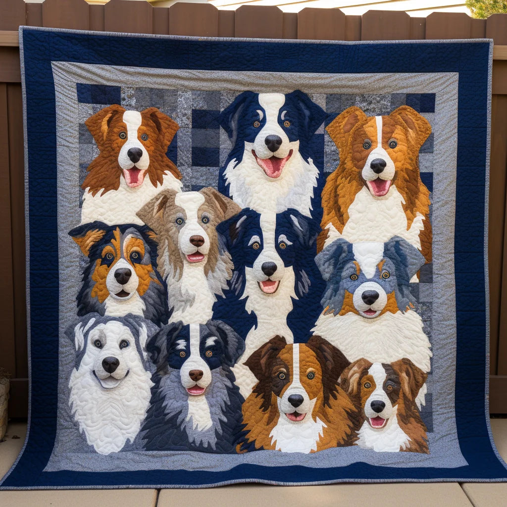 Australian Shepherd TAI15112314 Quilt Blanket