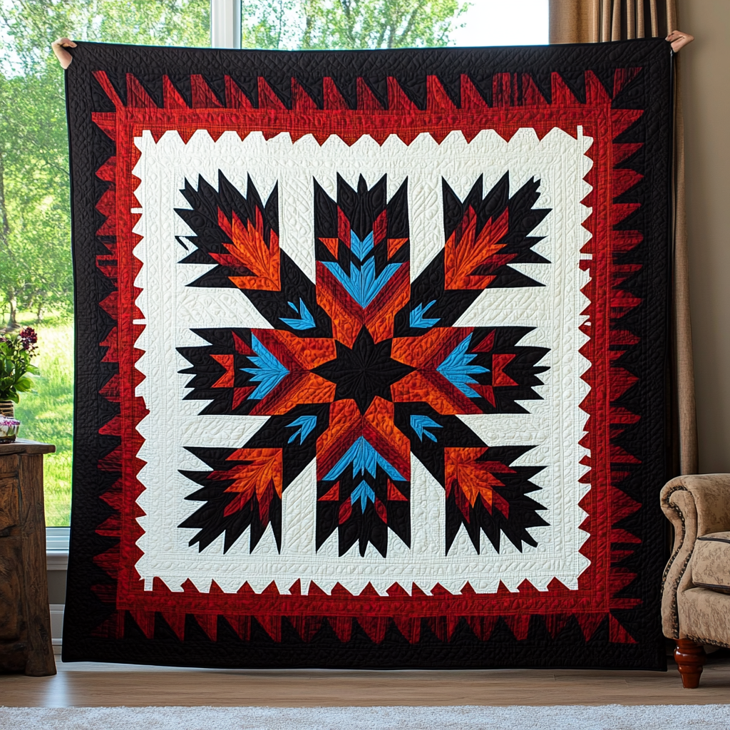 Native American TAI091024032 Quilt Blanket