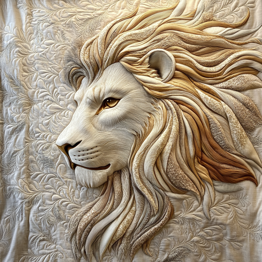 Majestic Lion TAI111124267 Quilt Blanket