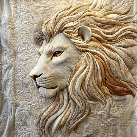 Majestic Lion TAI111124267 Quilt Blanket