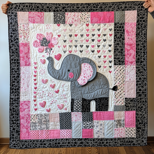 Elephant TAI151024436 Quilt Blanket