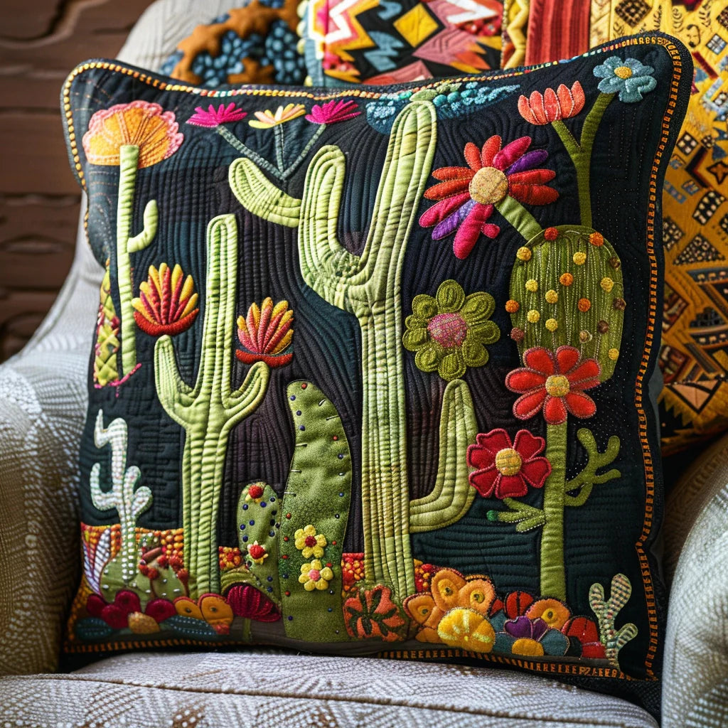 Cactus TAI240424146 Quilted Pillow Case