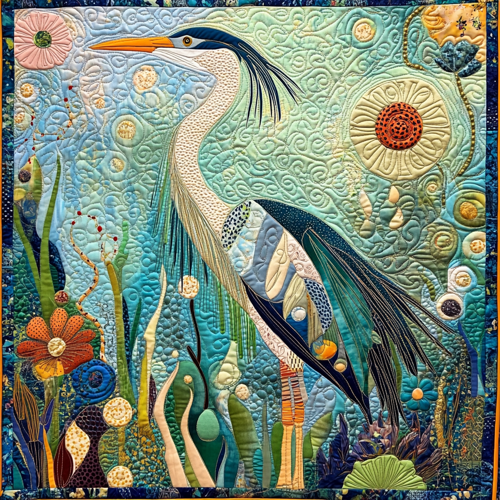 Heron DAI110225001 Quilt Blanket