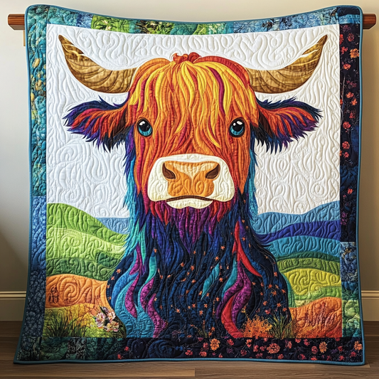 Highland Cow DAI111124426 Quilt Blanket