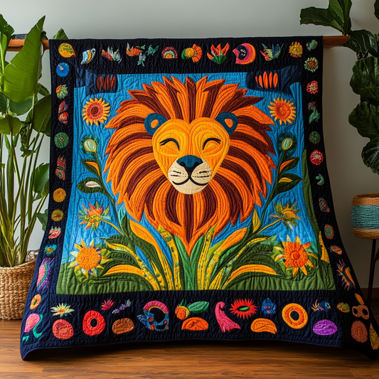 Lion DAI25102428 Quilt Blanket