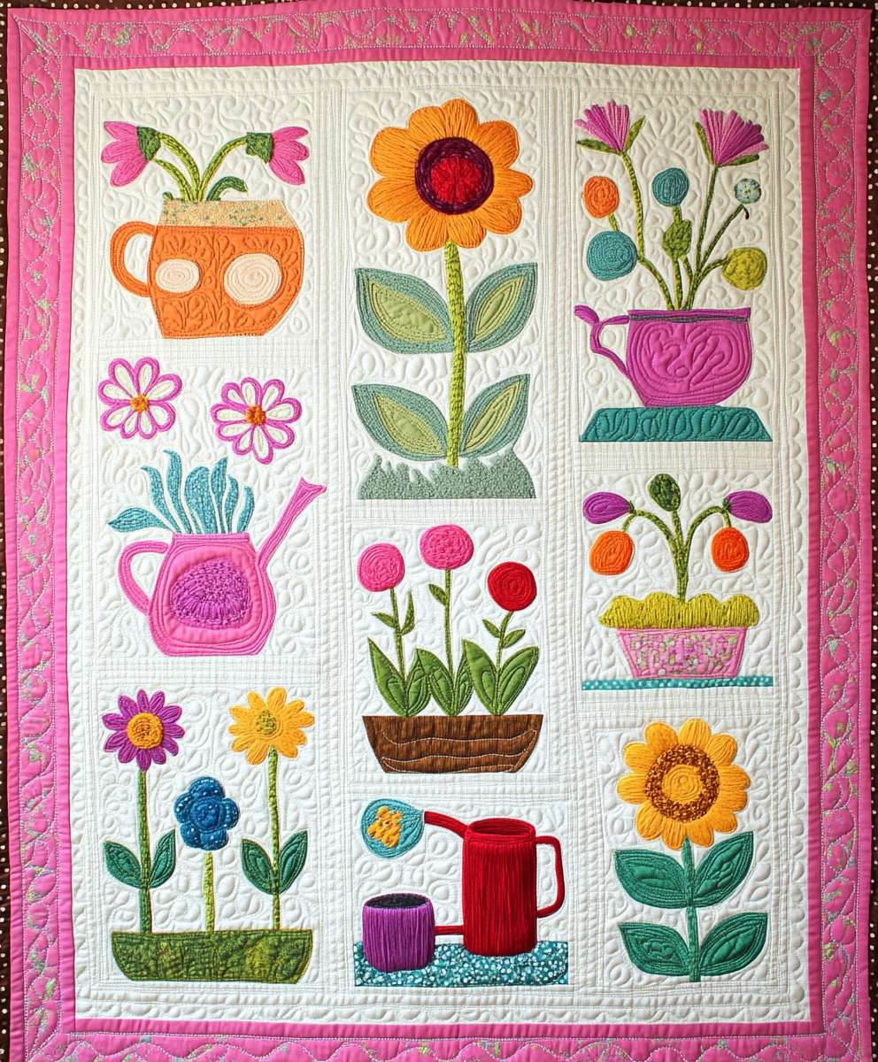 Flower Garden DAI281124074 Quilt Blanket