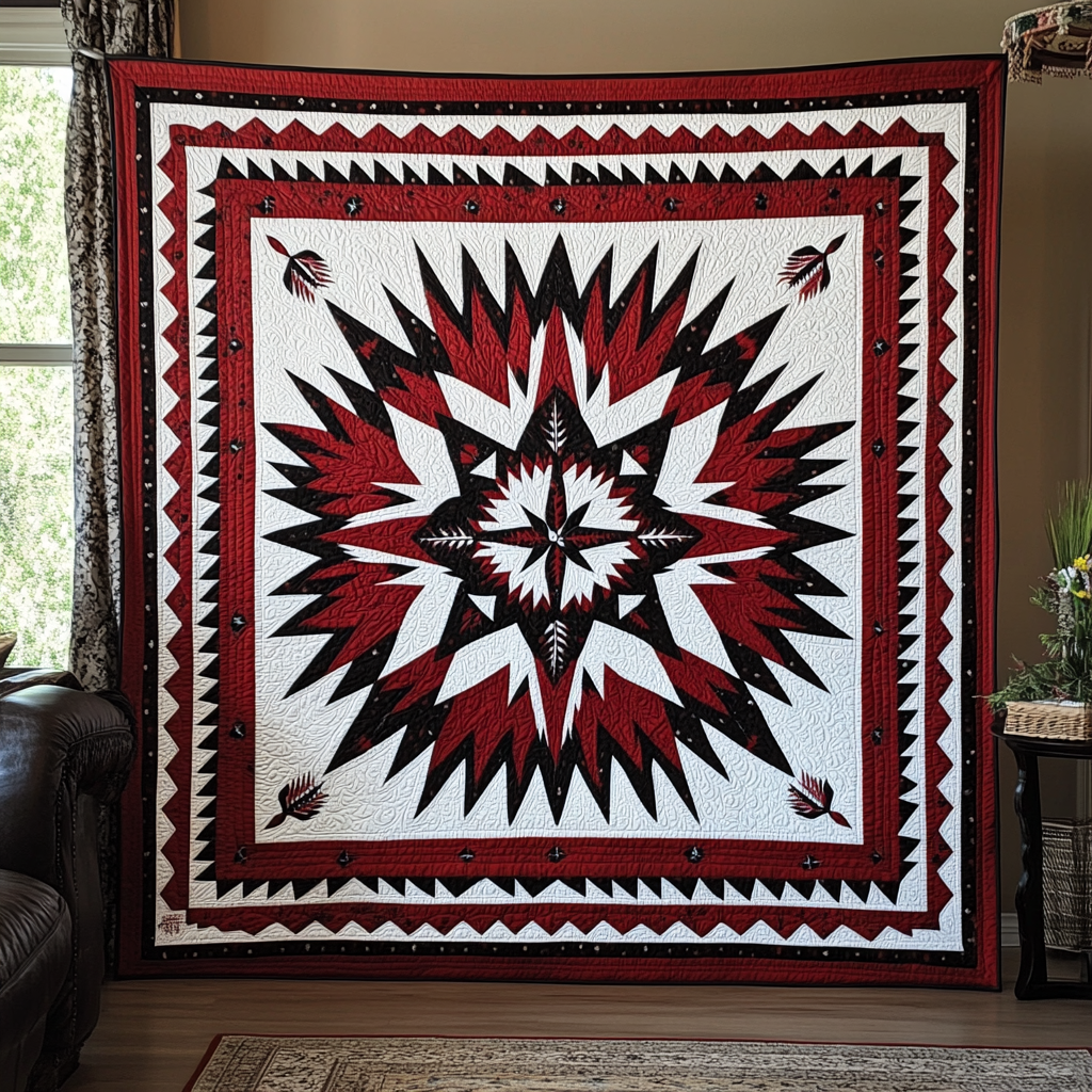 Native American TAI091024172 Quilt Blanket