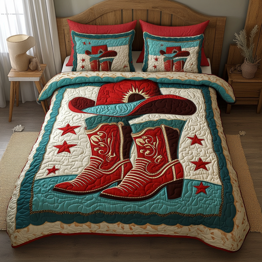 Cowboy DAI280824275 Quilt Bedding Set