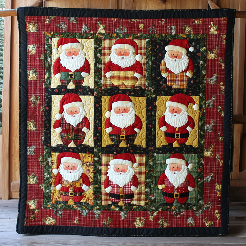 Christmas Santa DAI190824118 Quilt Blanket