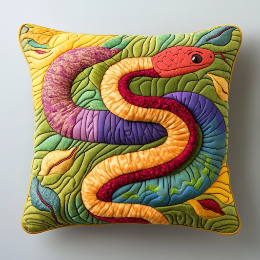 Snake DAI200125298 Quilted Pillow Case